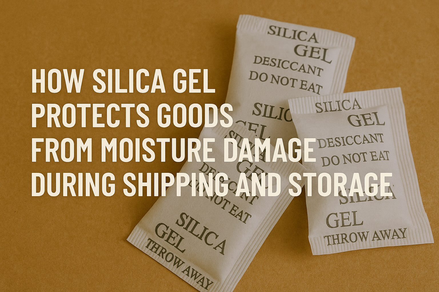 How Silica Gel Protects Goods from Moisture Damage During Shipping and Storage